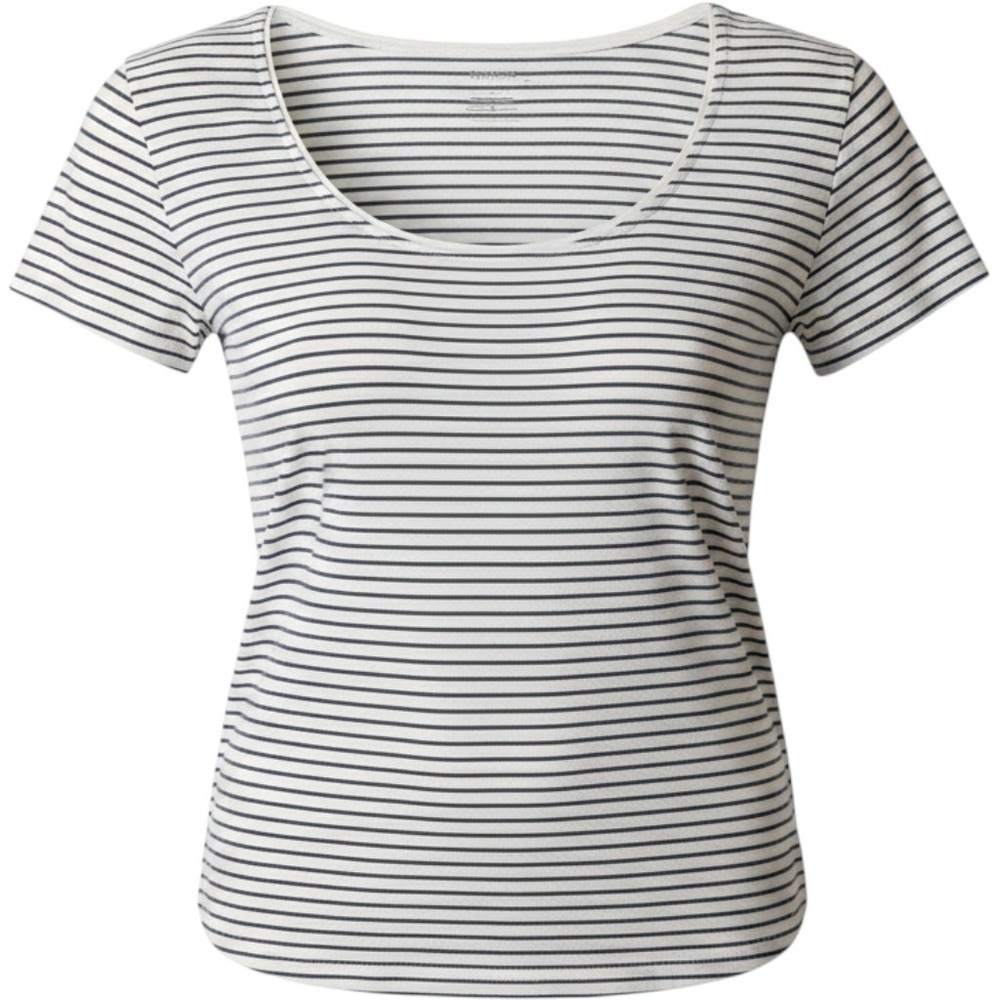 Hollister Striped Short Sleeve Tee Size L Navy White Nautical Coastal Basic
